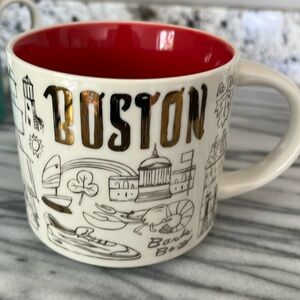 Starbucks “Boston” Been There Series Mug - Gold Edition